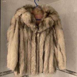 Vintage fox fur jacket